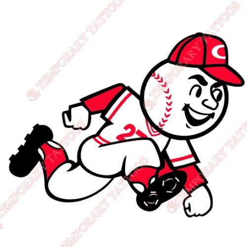 Cincinnati Reds Customize Temporary Tattoos Stickers NO.1524